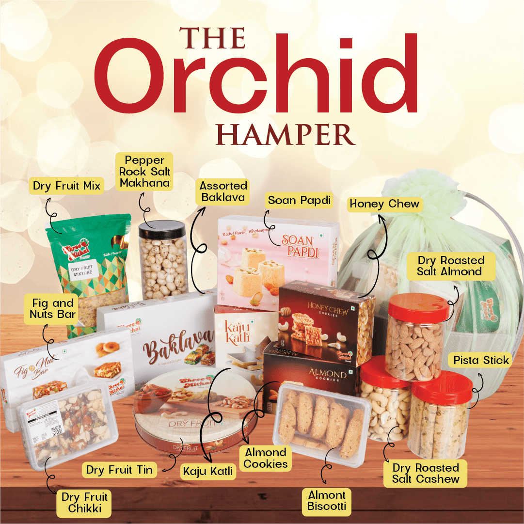 Orchid Hamper - Shree Mithai