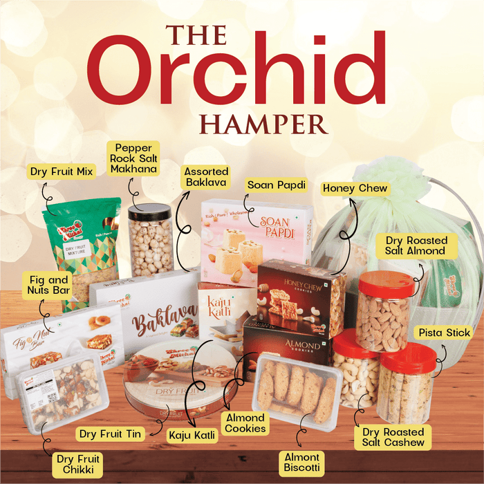 Orchid Hamper - Shree Mithai