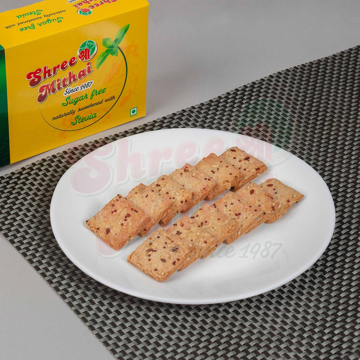 Sugarfree Multigrain Cookies - Shree Mithai