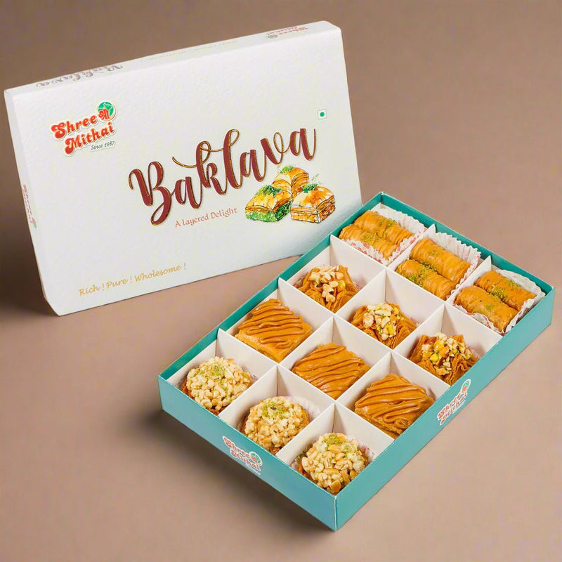 Assorted Gourmet Baklava - Shree Mithai