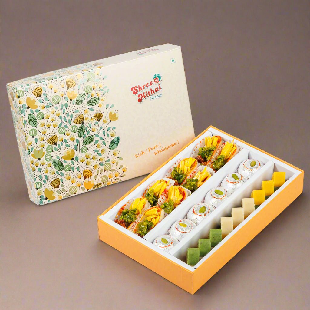 Assorted Kaju Rangoli - Shree Mithai