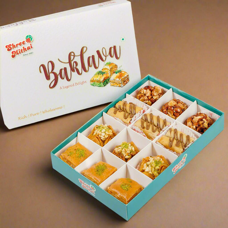 Assorted Royale Baklava - Shree Mithai