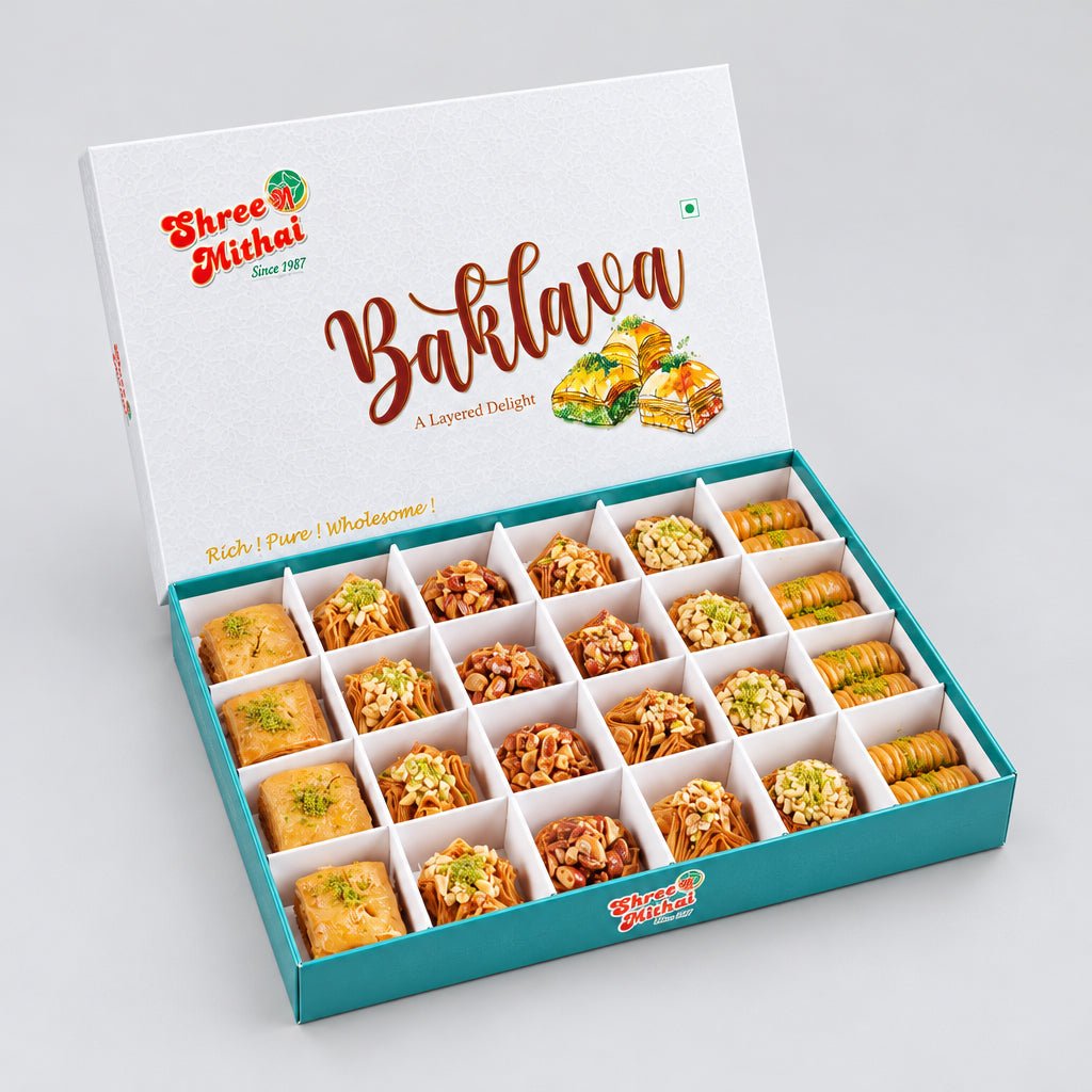 Classic Assorted Baklava - Shree Mithai