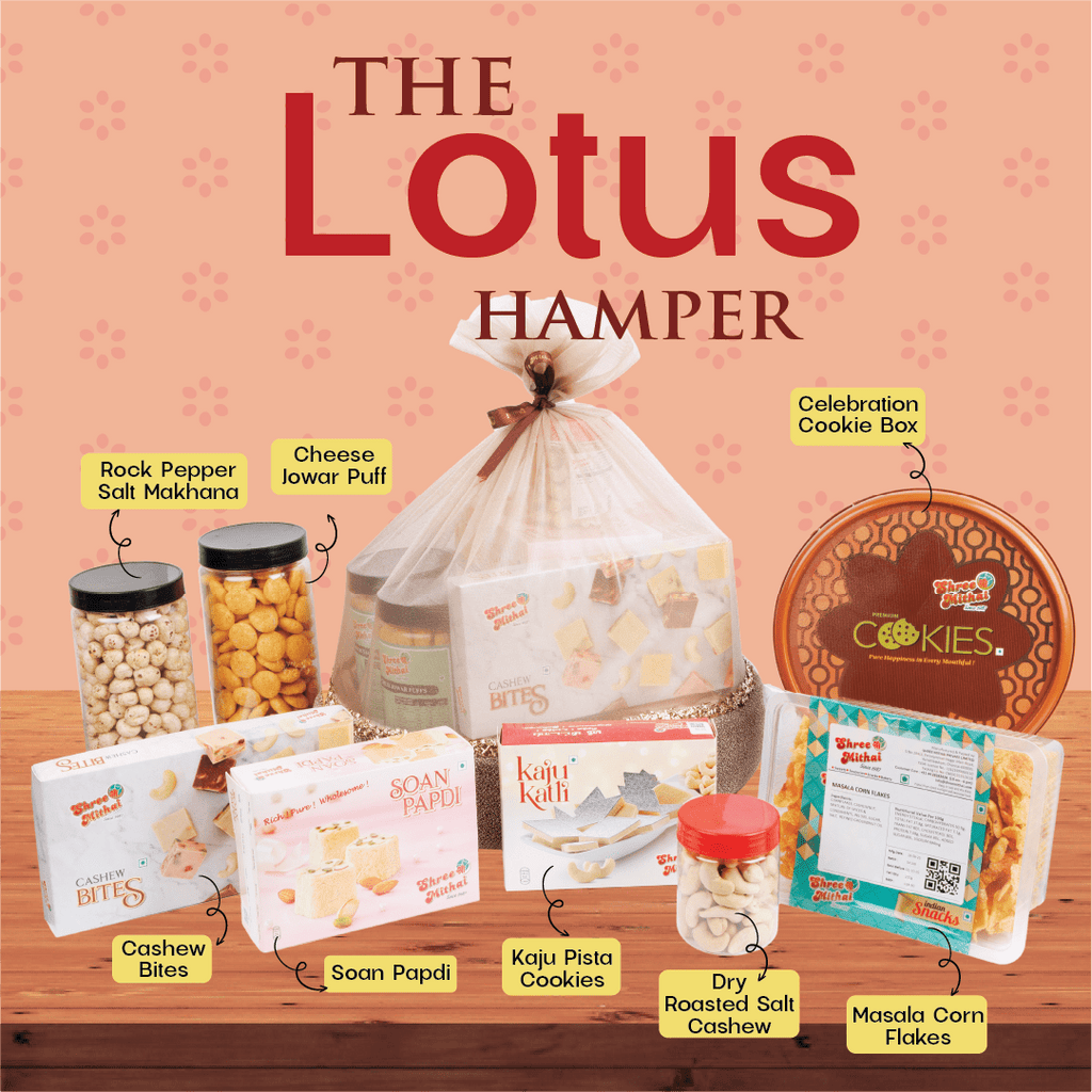 Lotus Hamper - Shree Mithai