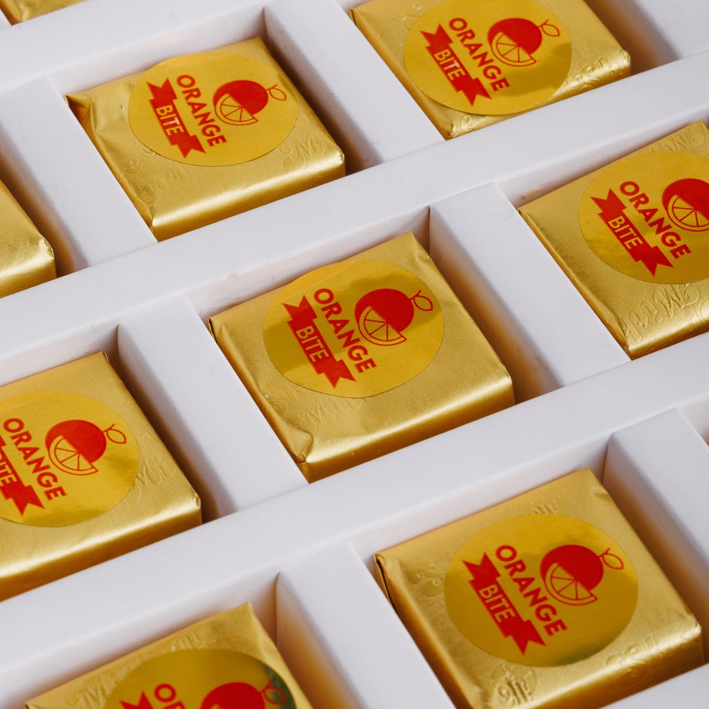 Orange Cashew Bites - Shree Mithai
