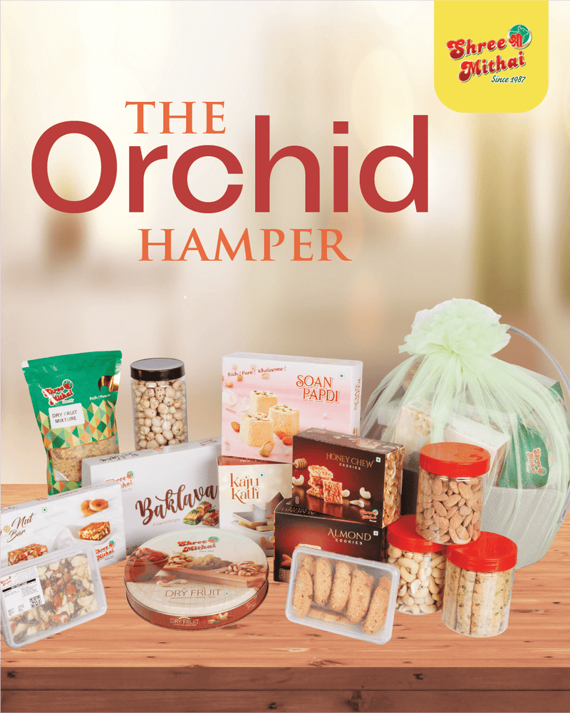 Orchid Hamper - Shree Mithai