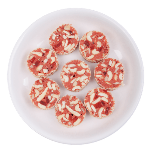 Strawberry Nutty Roll - Shree Mithai