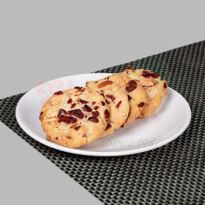Almond Cranberry Cookies - Shree Mithai