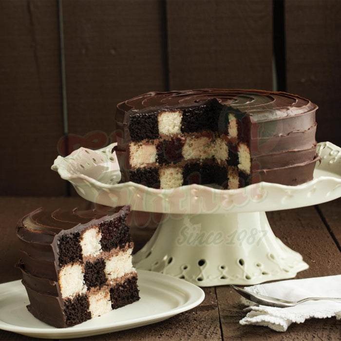 Checkerboard Cake - Shree Mithai