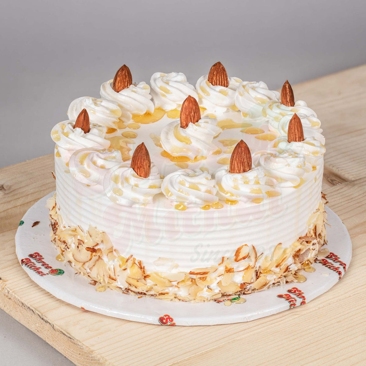 Honey Almond Cake - Shree Mithai