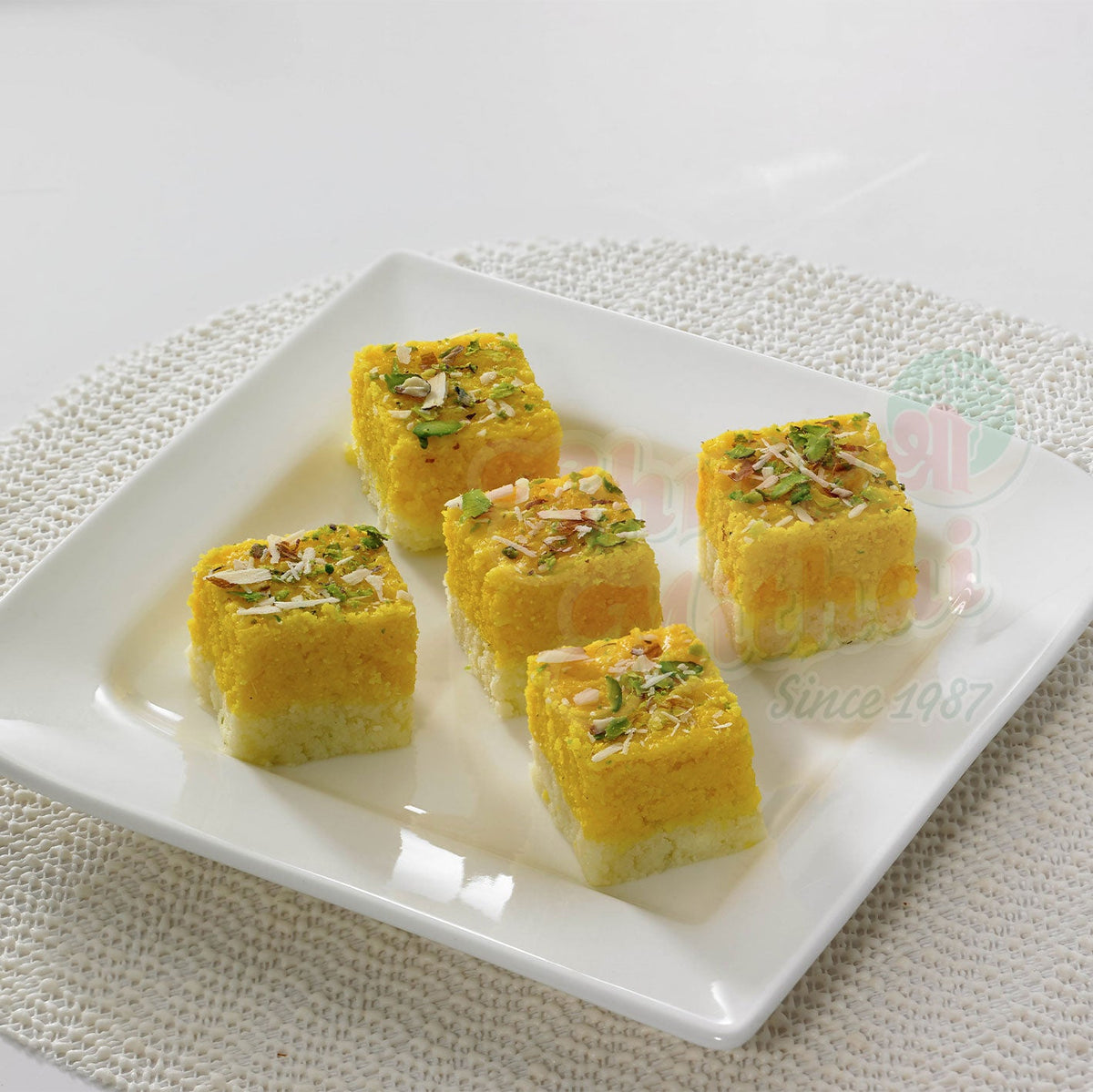 Kesar Burfi - Shree Mithai