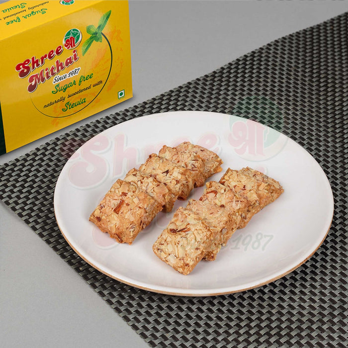 Sugarfree Almond Cookies - Shree Mithai