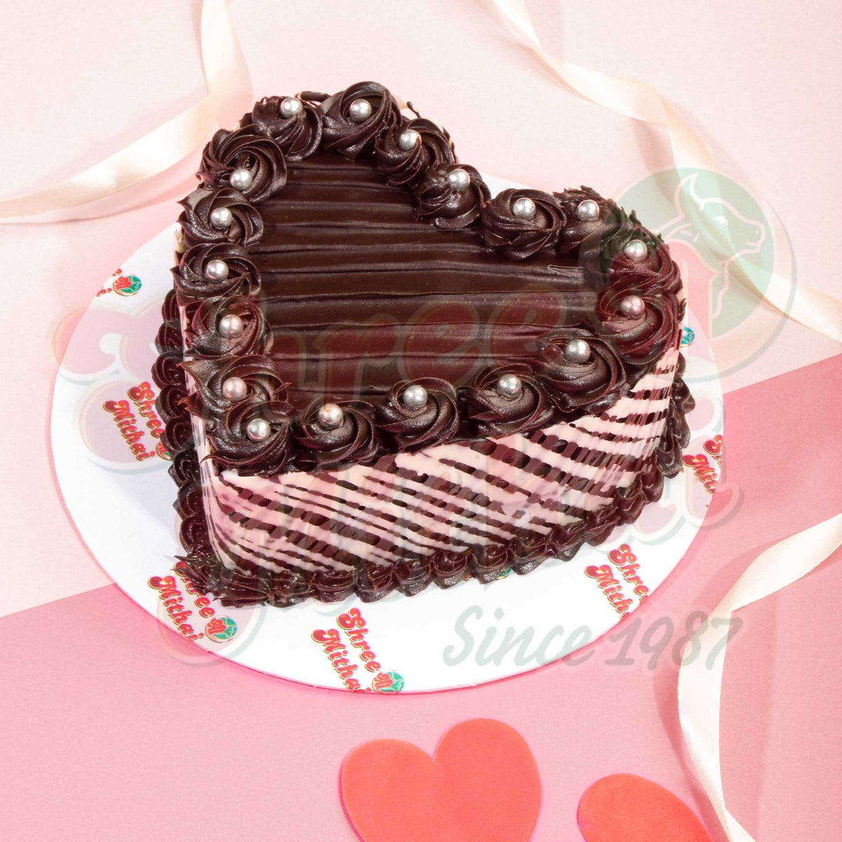 Valentines Chocolate Truffle Cake - Shree Mithai
