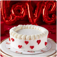 Valentines Red Velvet Cake - Shree Mithai